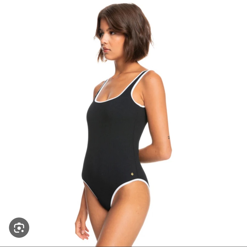 Roxy black one piece swimsuit